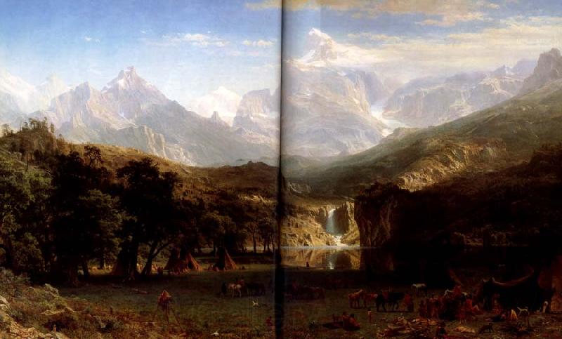 Albert Bierstadt Les Montagnes Rocheuses,Lander's Peak